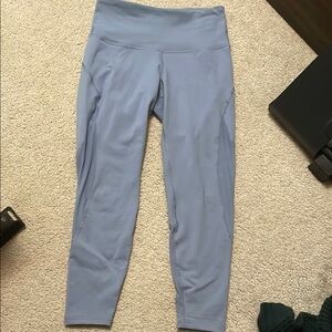 Old Navy Elevate Light Blue High-Waisted Leggings